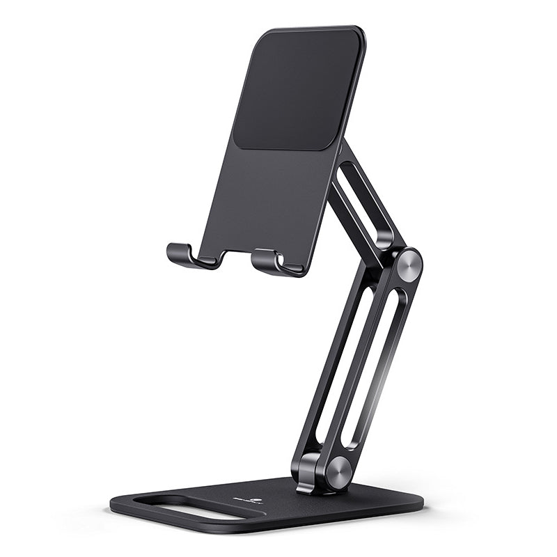 BONERUY P66 Foldable Tablet Stand Holder Aluminum Alloy Cell Phone Stand Desktop Mount Stand BONERUY P66 Foldable Tablet Stand Holder Aluminum Alloy Cell Phone Stand Desktop Mount Stand